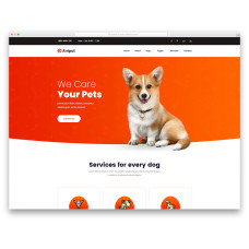 ✅ Anipat шаблон сайта услуг по уходу за животными