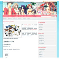 ✅ Anime Desu шаблон для WordPress