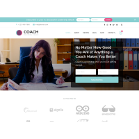 ✅ Blossom Coach шаблон для WordPress