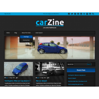 ✅ CarZine шаблон для WordPress