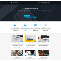 ✅ Louis шаблон для WordPress