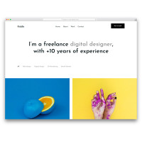 ✅ Riddle шаблон для фрилансера, фотографа, художника