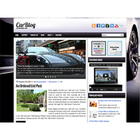 ✅ CarBlog шаблон для WordPress
