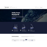 ✅ Reykjavik шаблон для WordPress