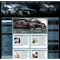 ✅ Audi GTR FlexiMag шаблон для WordPress