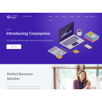 ✅ Corpopress шаблон для WordPress