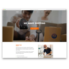 ✅ Logis шаблон сайта логистической компании