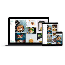 ✅ Aside шаблон для сайтов кафе, ресторанов и фотографий