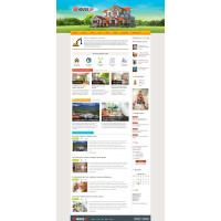 ✅ House Up - адаптивный строительный шаблон для DLE