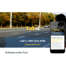 ✅ Taksi шаблон для сайта такси