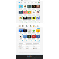 ✅ Androidus Blue - android шаблон для DLE