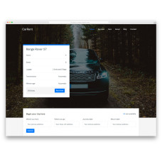 ✅ Carrent шаблон сайта аренды автомобилей