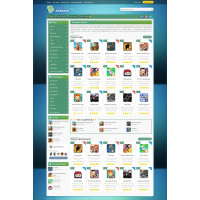 ✅ Captain Android v2 - андроид шаблон для DLE