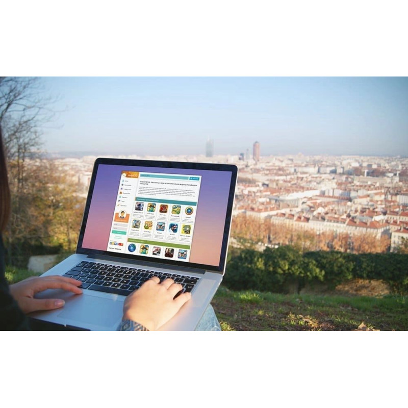 ✅ Android Smile - андройд шаблон для DLE