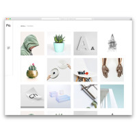 ✅ Po-Portfolio уникальный шаблон для портфолио и фотографа