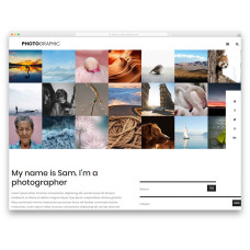 ✅ Photographer бесплатный шаблон для фотографа