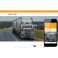 ✅ Truckage адаптивный шаблон веб-сайт транспортной компании