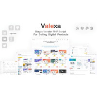 ✅ Скрипт магазина цифровых товаров Valexa v1.2.1